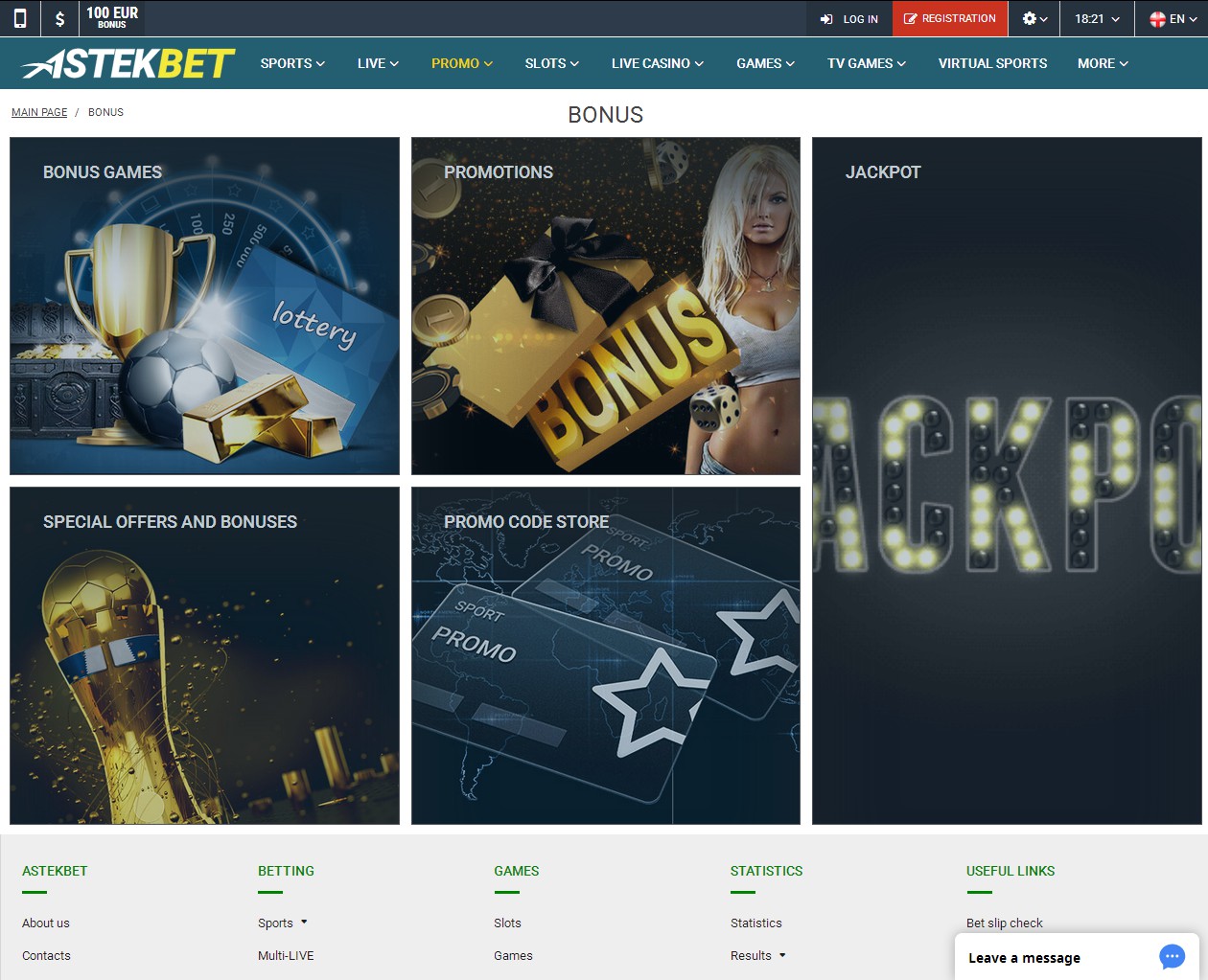 Astekbet Promotions